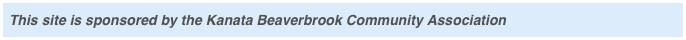 This site is sponsored by the Kanata Beaverbrook Community Association